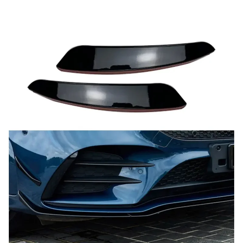 

For Mercedes Benz A-Class W177 A180 A200 A220 A35 AMG Car Front Bumper Lip Splitter Spoiler Trim