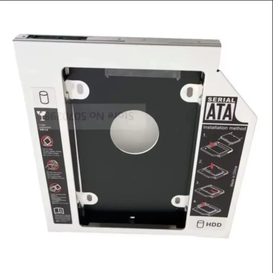 Caddy de bahía óptica para disco duro de 2.5 pulgadas, segundo disco secundario, para Acer Aspire 5253 5330 5251 5252 5950 5935G 3750G, Sony VPCEA1S1R, SVE171A11M