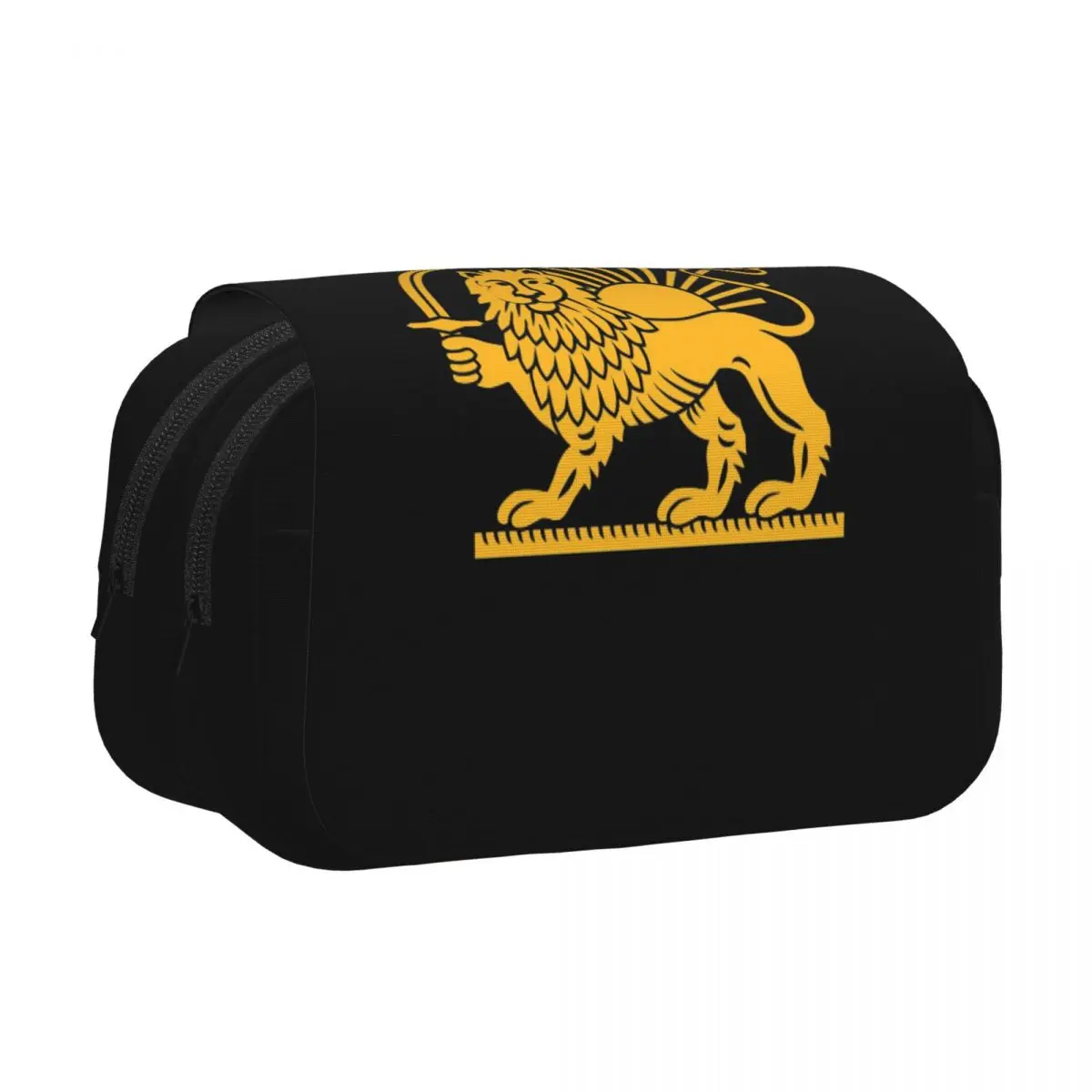 Flag Of Iran Iranian Pencil Cases Pencil Pouch Hard Shell Leather Big Capacity Pen Box Pencil Bag for Boy Girl Gifts