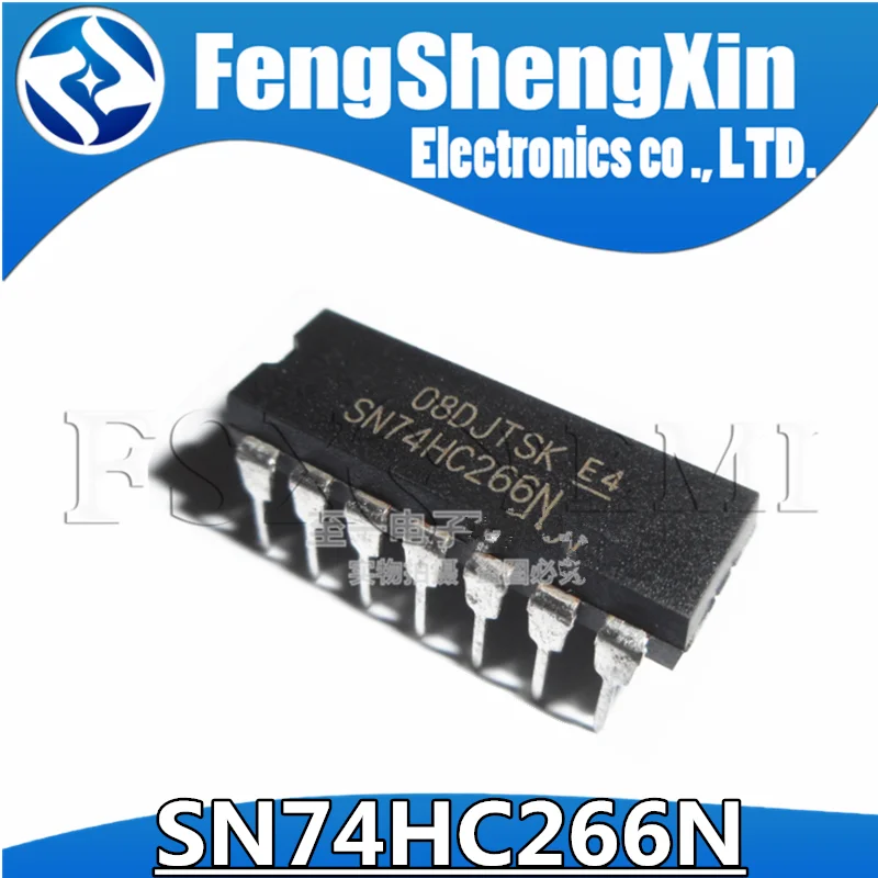 5pcs SN74HC266N 74HC266 MM74HC266N MC74HC266N 74HC266N DIP-14 Chips