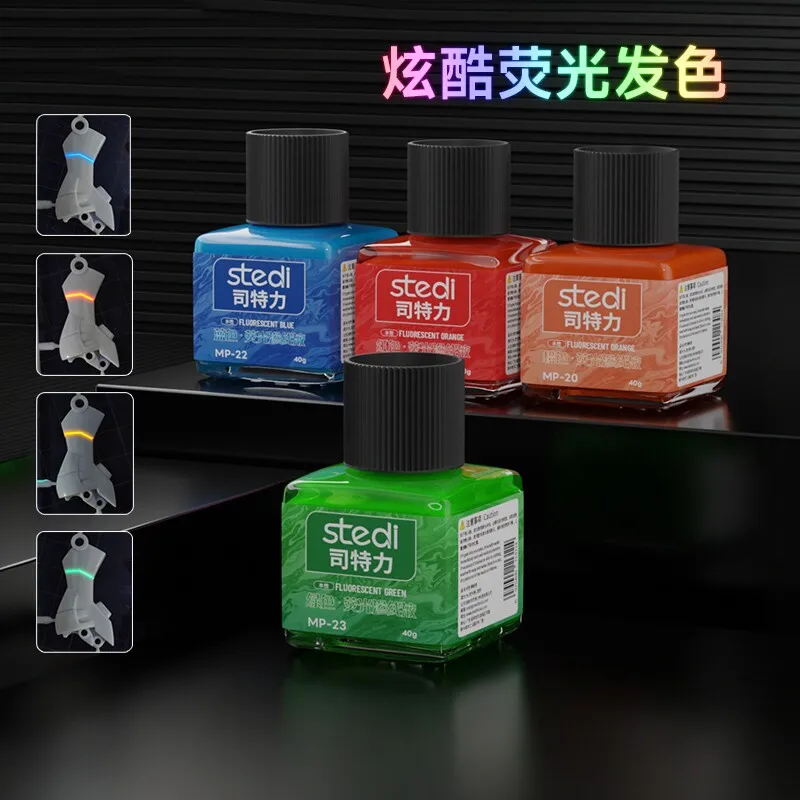 Seepage Liquid Water-based Fluorescence Assembling Military Models Figure Coloring Assistance