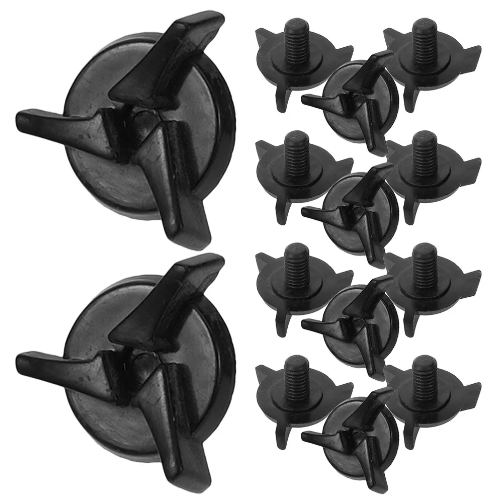15Pcs Plastic Motorcycle Screws Universal Visor Replacement Dirtbike Accessories Safety Parts Kit