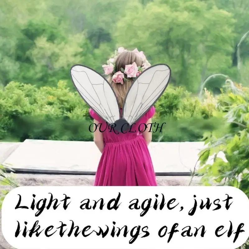 Sparkles Fairys Wing, Fairys Butterfly Fairys Wing Trang phục Halloween Angel Wing, mặc quần áo cho bữa tiệc ưu tiên cho phụ nữ