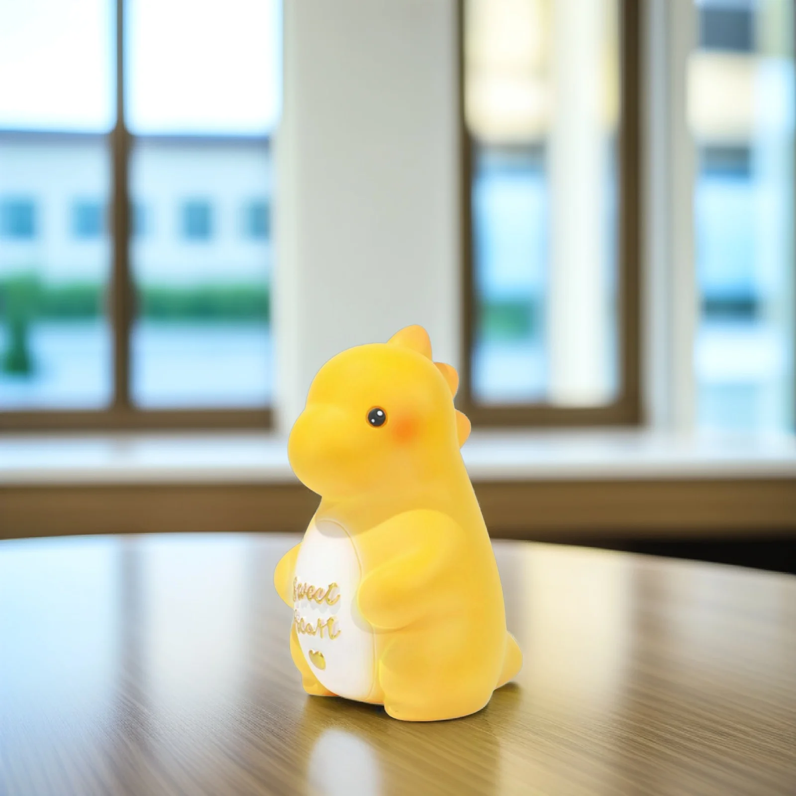 Bonito dinossauro em forma de cofrinho dos desenhos animados caixa de moedas desktop decorativo banco de dinheiro crianças economizando jar aniversário presente de natal