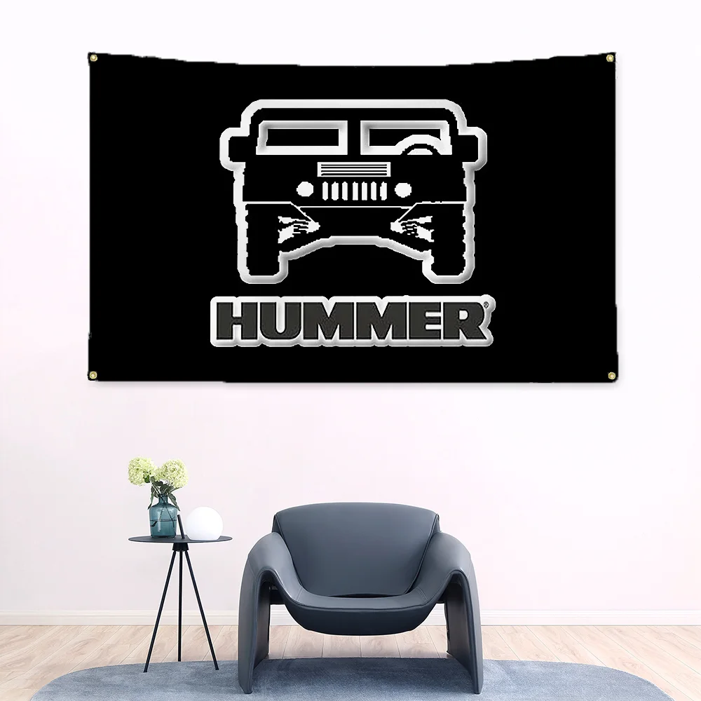 Rastar Co-Brand Hummer Decorative Flags for Bedrooms Tapestry Outdoor Decorations Flag Wall Flag to Hang Banners Decor Pirate