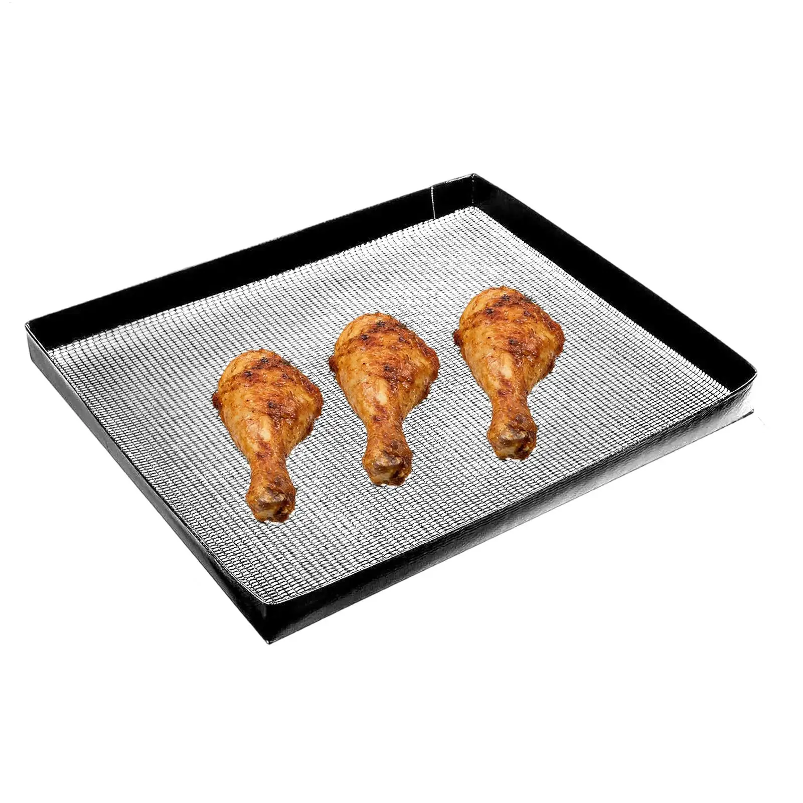 Oven Basket Mesh Cooking Utensils Non-Stick Meat Roaster For Chefs Cooking Lovers Home Cooks Entertainers Holiday Dinner Party