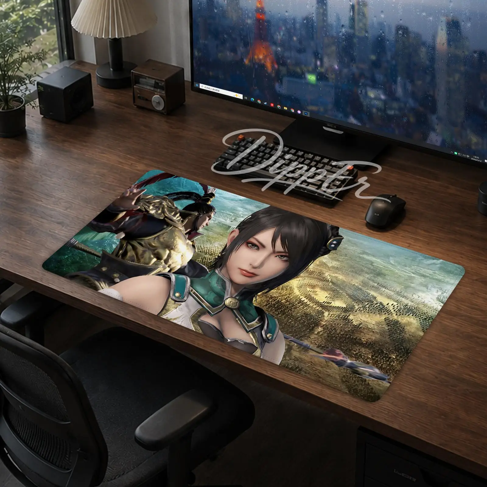 

A-Dynasty Warriors Origins Mouse Pad Office Large Desk Mat Gaming Mousepad Rubber Bottom Non-Slip Cushion 900X400