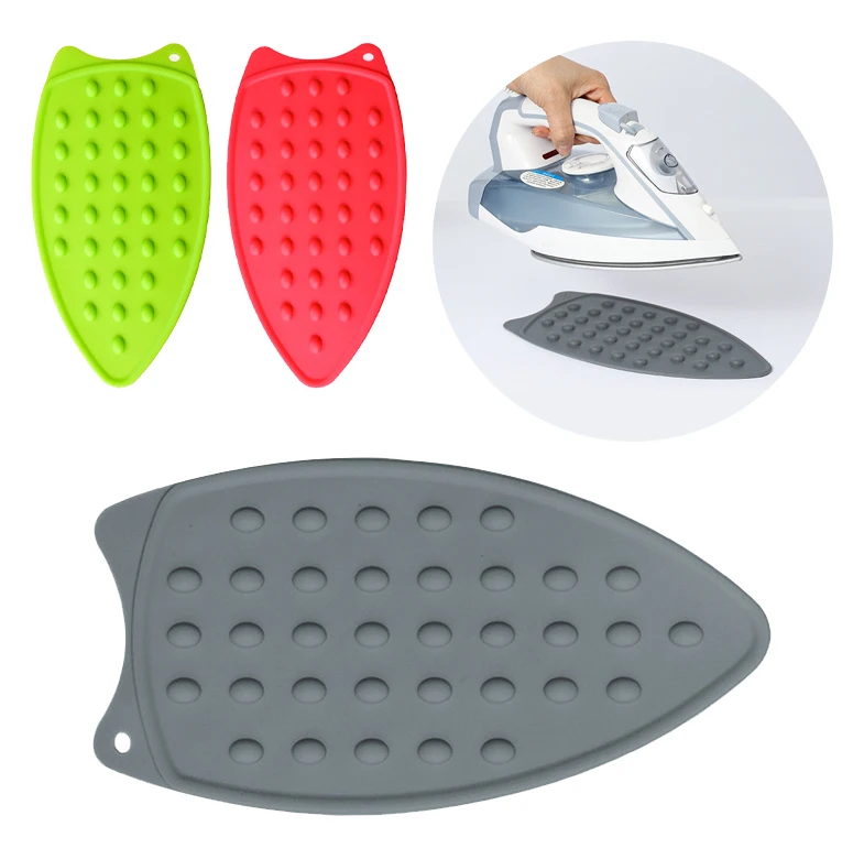 

2025 New Multicolor Silicone Iron Hot Rest Pads Mats Safe Surface Iron Coaster Stand Mat Holder Ironing Pad Insulation Boards