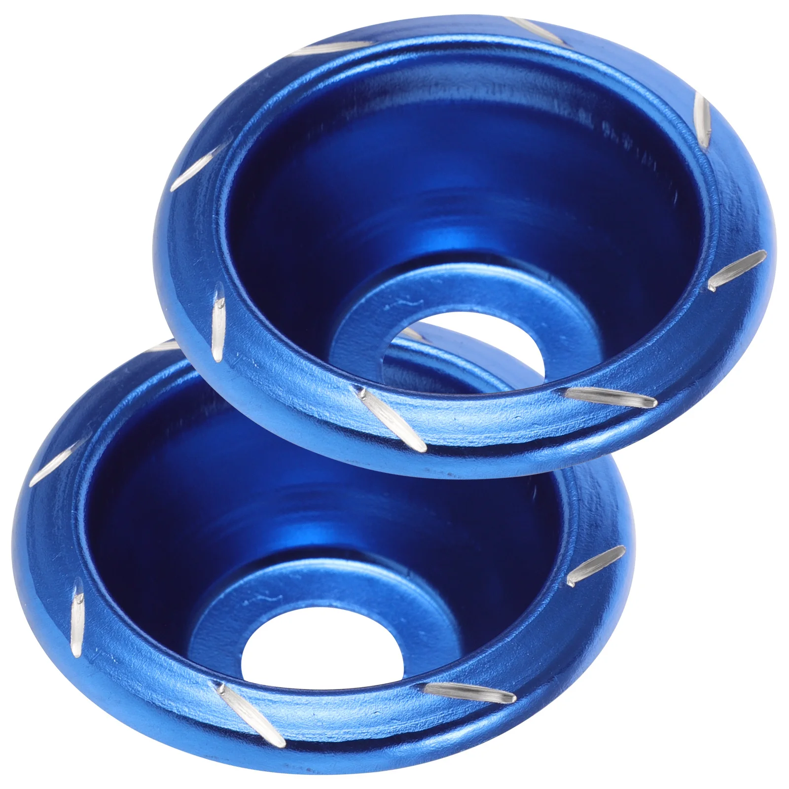 2 قطعة كأس الشوكة الأمامية العالمي صالح للدراجات النارية سكوتر دراجة كهربائية أنيقة شوكة الإطار الديكور تحطم سبائك الألومنيوم القوية