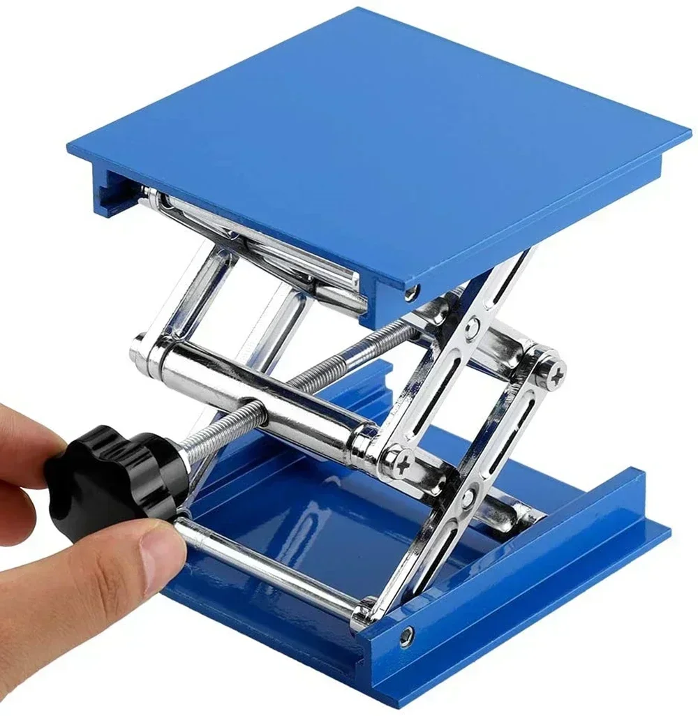 

Lift Table Lab Plate Jack Scissor Stand Platform Router Workbench Table Woodworking Lift Laboratory Carpentry Tools