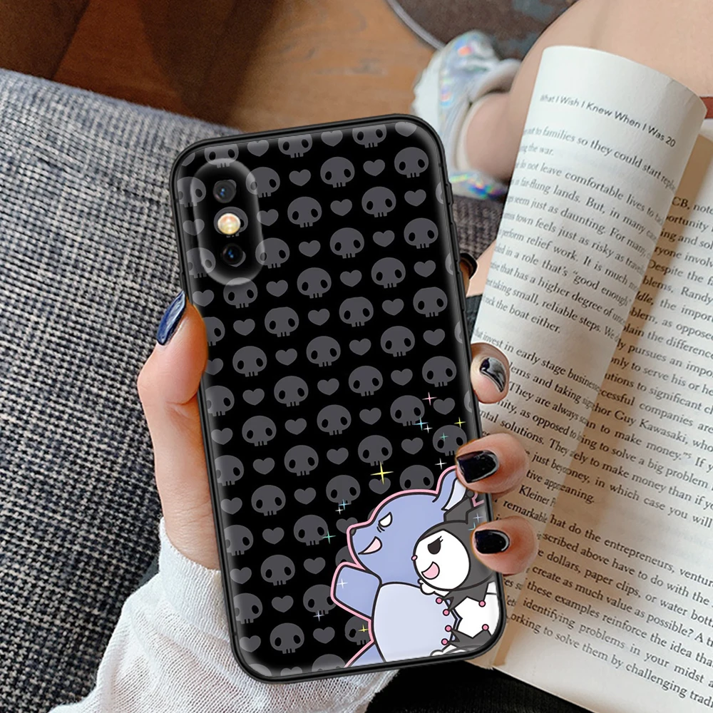 ZBahn-Kuromi Cartoon for Soft Case, Casque, Ustensiles de cuisine, Convient pour Xiaomi 10T, 11, 11i, 11T, 12, 12x8 Lite, 9, 9T, A1, A2, A3, F3, M2, M3, X2, Bery Tage Pro Figured, C40, M5