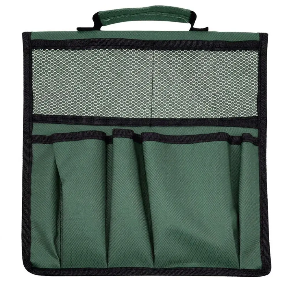 

600D Oxford Cloth Garden Stool Bag Foldable Portable Garden Stool Storage Pouch Heavy Duty Green Garden Bench Side Bag