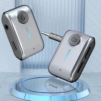 Bluetooth Audio Receiver Car Adapter Wireless Car 3.5mm Jack Mic Handsfree Bluetooth 5.3 for Car Accessories Speaker
