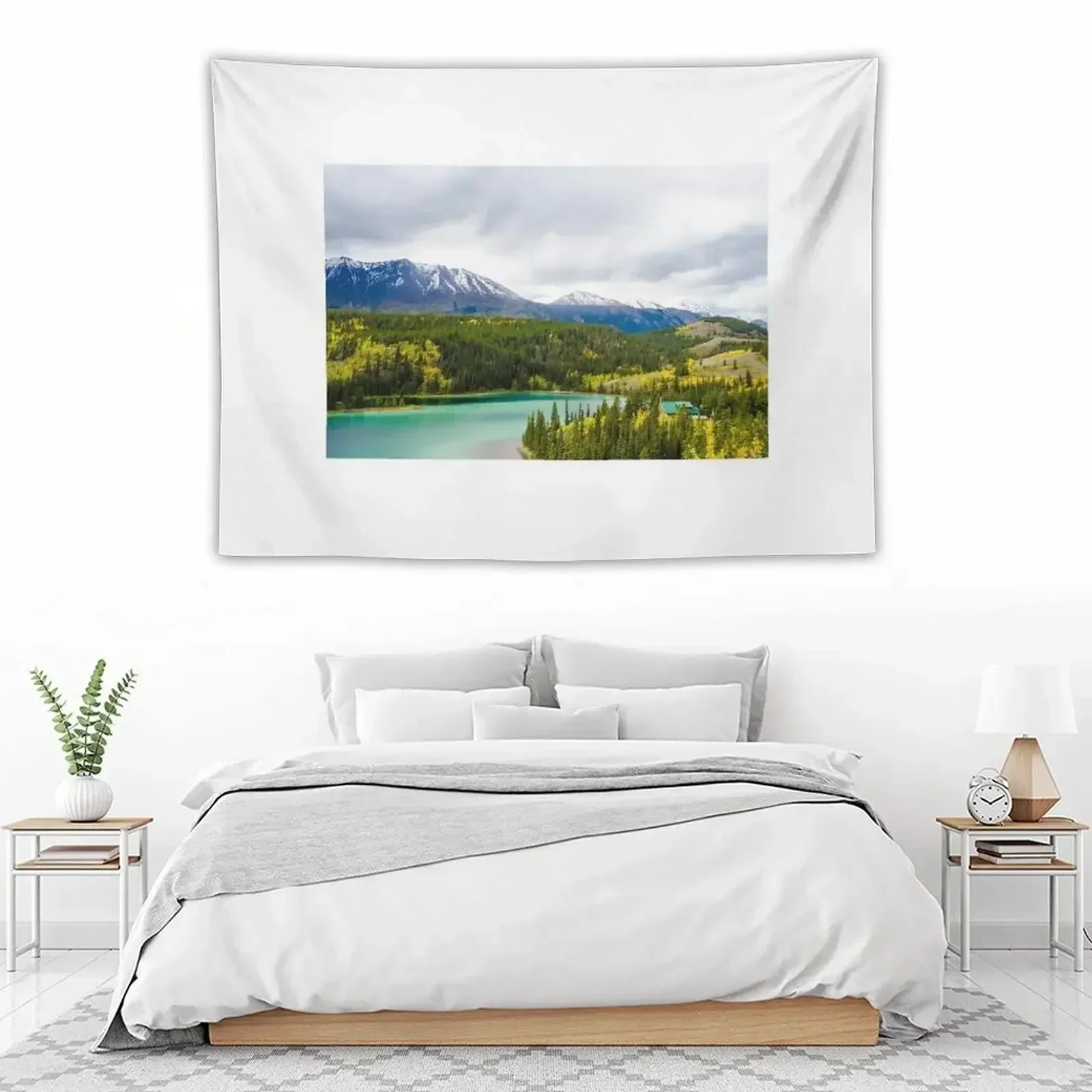 

Emerald Lake 8 Tapestry Wallpaper Bedroom Decorative Wall Murals Decorative Wall Mural Tapestry