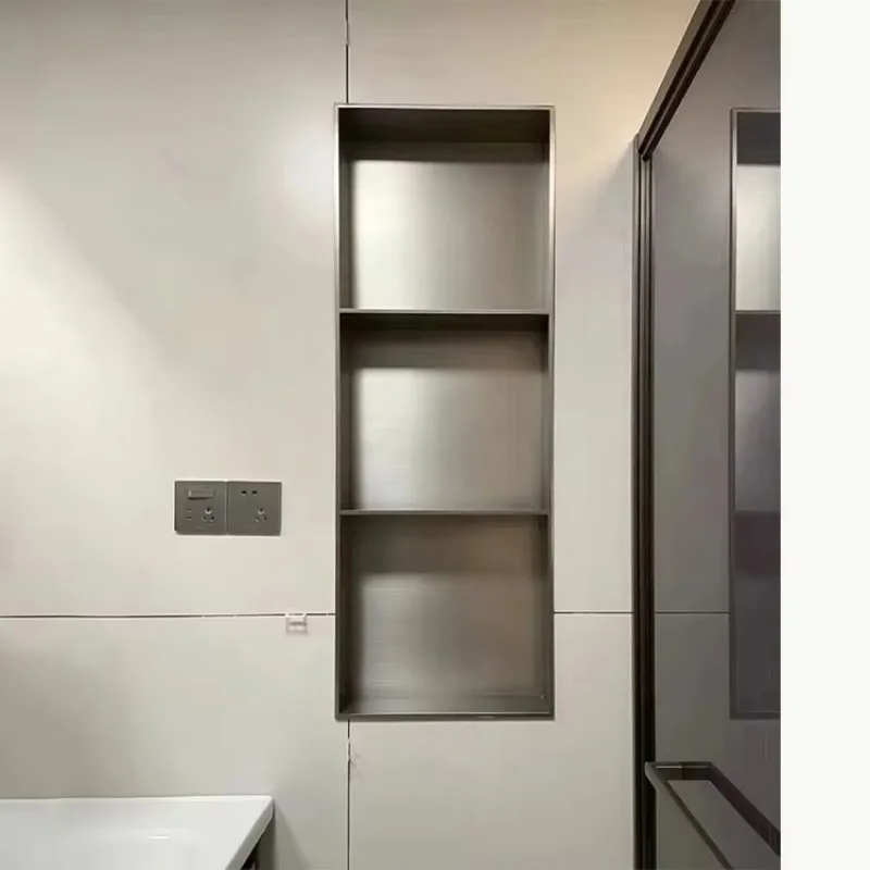 

304 stainless steel niche Recessed bathroom niche