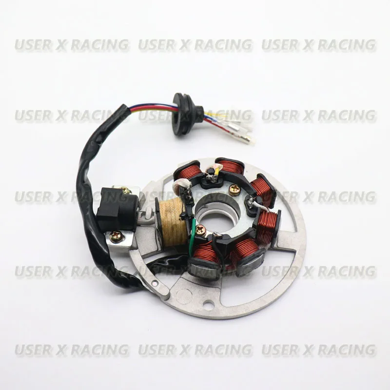 USERX uniwersalne akcesoria motocyklowe stojan cewki generatora zapłonu silnika dla YAMAHA Eton JOG50 XH90 CG50 GY6 50cc — zdjęcie 4