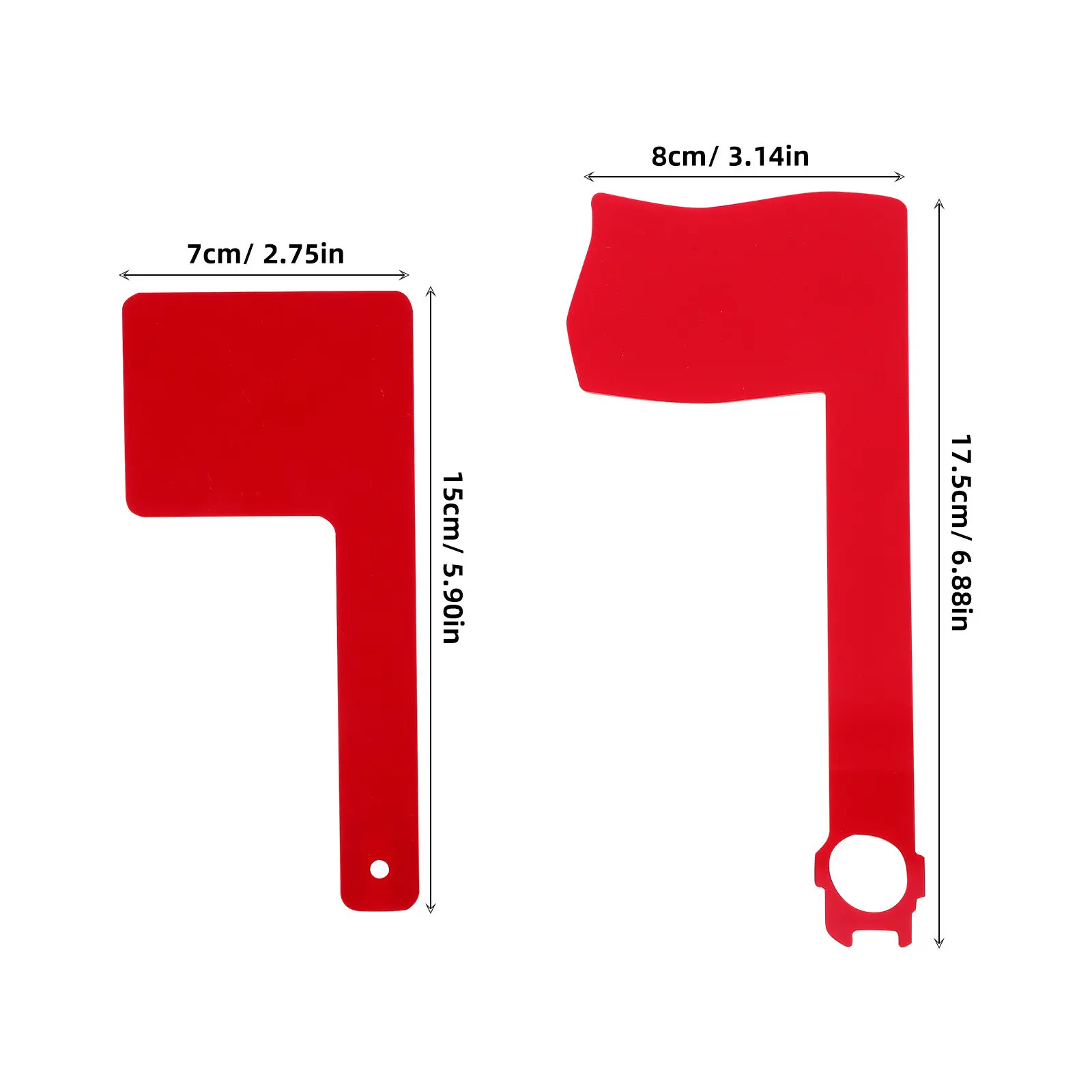 2Pcs Rotating Red Mailbox Flag Acrylic Weatherproof Mail Indicator for Brick Or Metal Mailboxes Universal Outdoor Flag Accessory