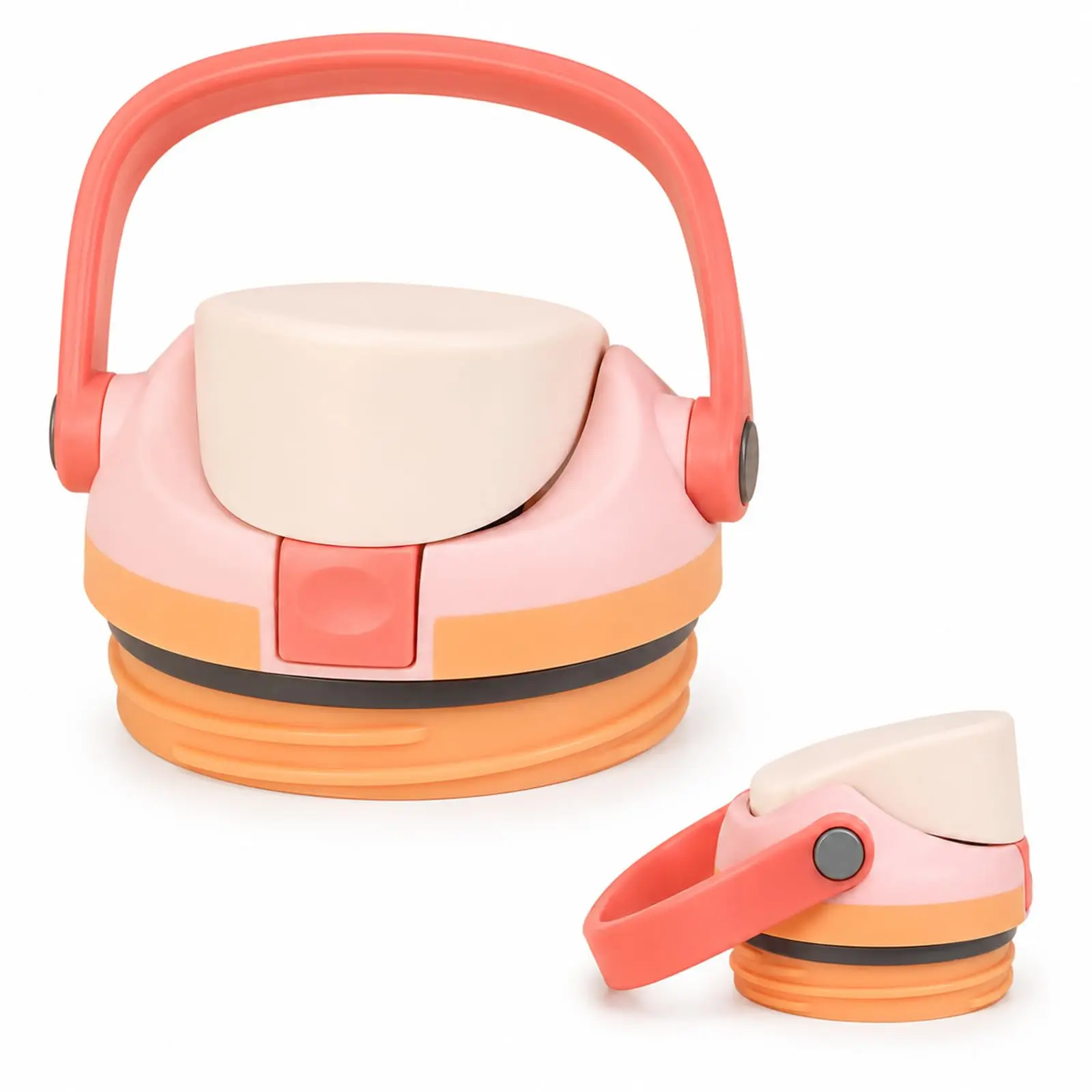 Replacement Lid Compatible with Owala FreeSip Sway, Leakproof One-Button Replacement Cap for Daily Travel, Gym and Office Use