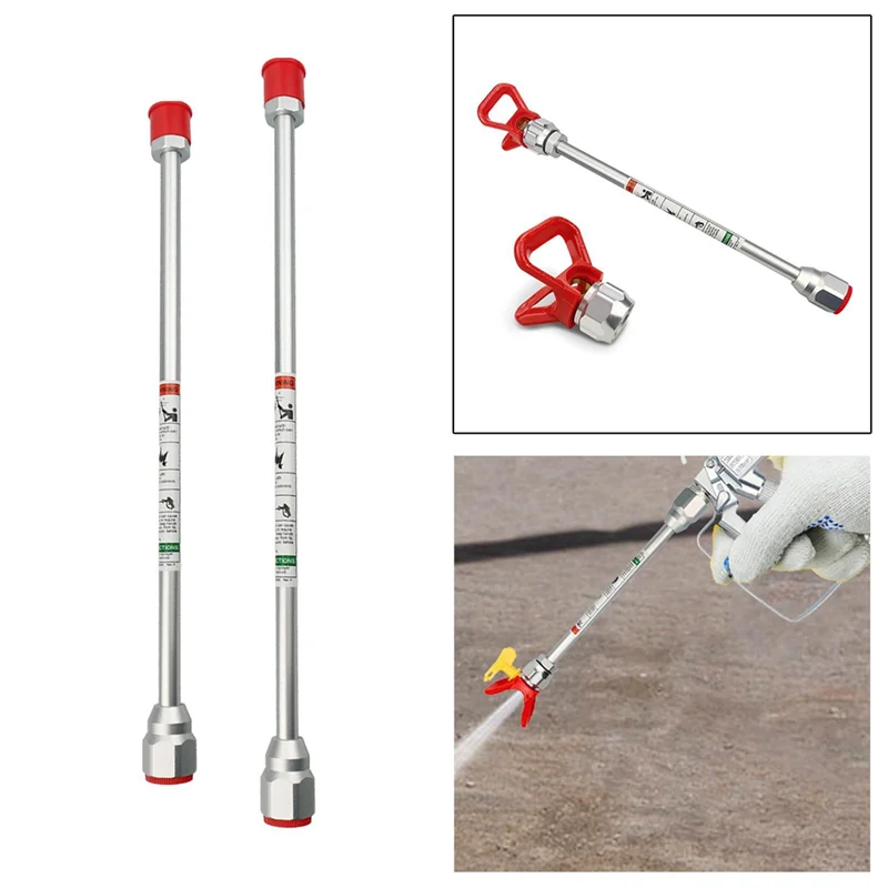 ABRB-Sprayer Extension Rod Portable Professional Replacement Spare Parts Airless Paint Sprayer Spray Pole 30Cm