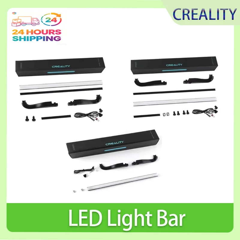Creality Ender 3 S1 LED Light Kit 24V 5W Original 3D Printer Parts LED Light Bar for Ender 3 Pro / Ender 3 V2 / Ender 3 V3 SE