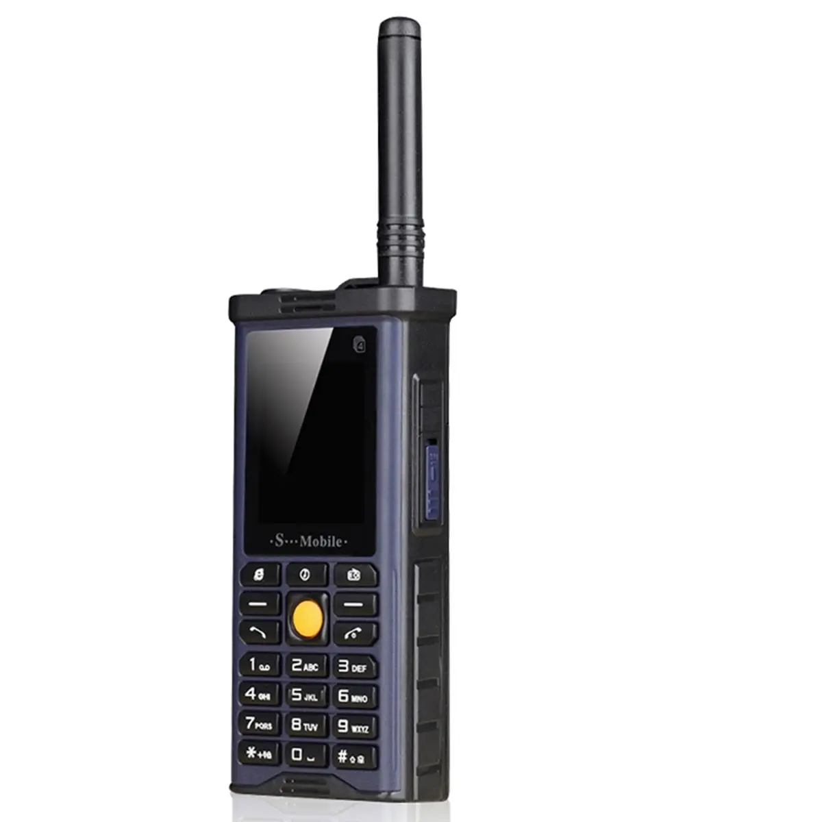 T31C-2X هاتف محمول متين خارجي قوة كبيرة هوائي الاستعداد الطويل إشارة جيدة أربعة بطاقات Sim صندوق ثلاثي الأبعاد مكبر صوت الكتاب الاليكتروني-أزرق داكن #4