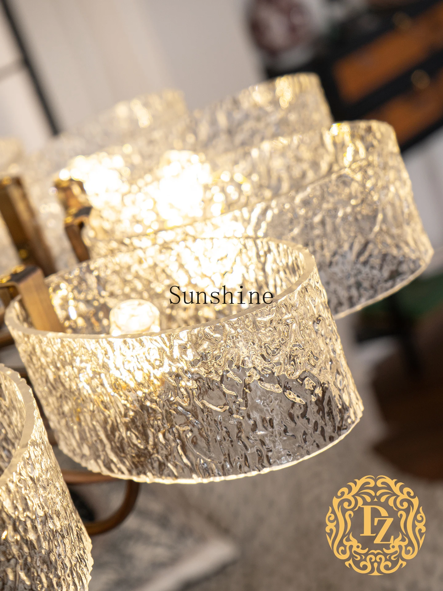 غرفة المعيشة المصباح الرئيسي الفرنسي العتيقة الراقية مصابيح التصميم الرجعية