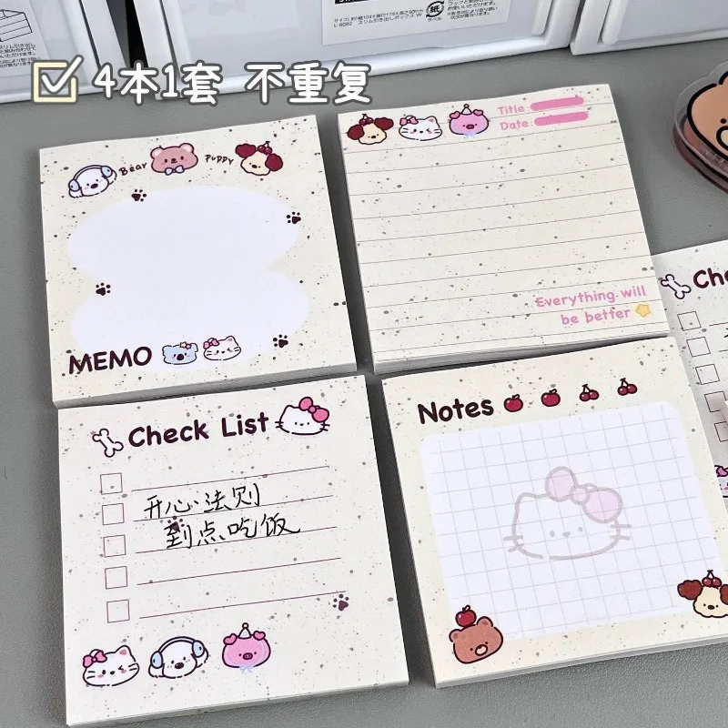 50 Sheets Small Animal Notes, High-value Ins Carry-on Notes, Sticky and Tearable, Leave A Message, and Hand Account Stickers.