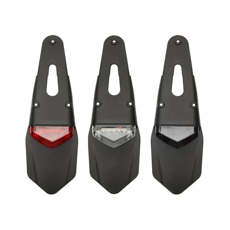 Universal Motorcycle LED Rear Tail Lights Electric Bike Fender Enduro Pit Bike Tail Lights for KTM Honda Sur Ron Motocross