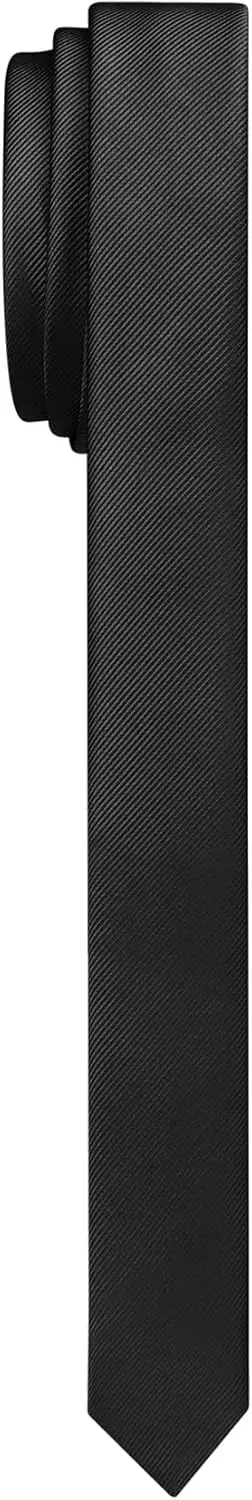 

Men's Solid Color Skinny Tie 1.58" Slim Necktie for Formal Business