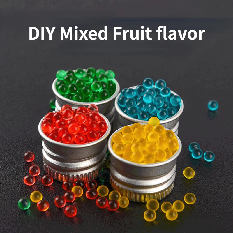 2000PCS DIY Mix Fruit Black Ice flavour Cigarette Explosion Pops Beads Mixed Menthol Brush Ball For Smoking Holder Accessories