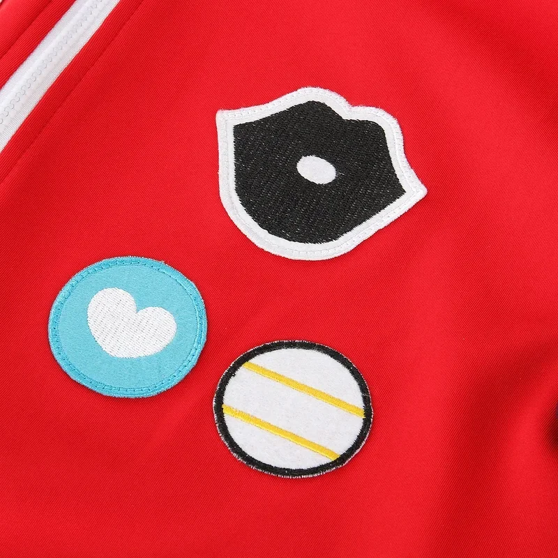 Kawai Rica jacket anime wonder egg priority same type Kawai cosplay costume Red Jacket high quality coat daily outfits