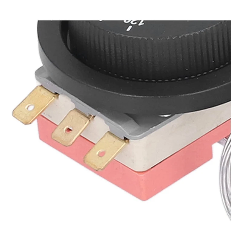 ABgaz-Ventilateur de refroidissement électrique réglable, interrupteur, 3 broches, kit de sonde de contrôle de température
