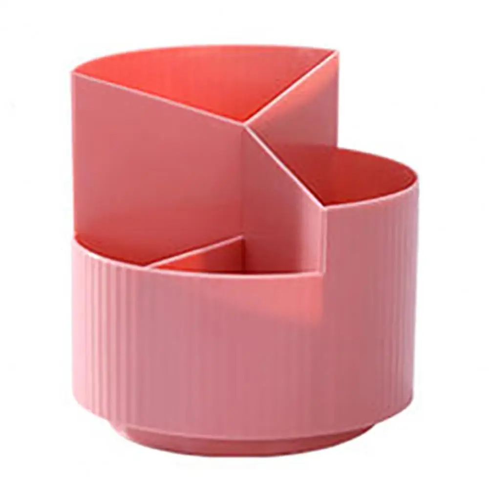 

Pen Holder Rotating Pen Organizer Multiple Compartments Stationery Storage Box for Office Home School