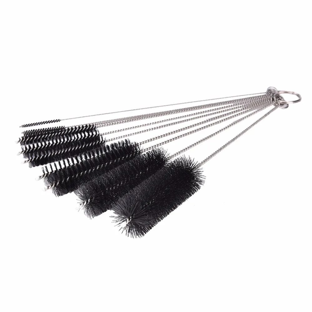 Bottle Brush,Bottle Cleaning Brushes, Cleaning Brush, Cleaner For Narrow Neck Bottles Cups With Hook, Set Of 10 Pcs