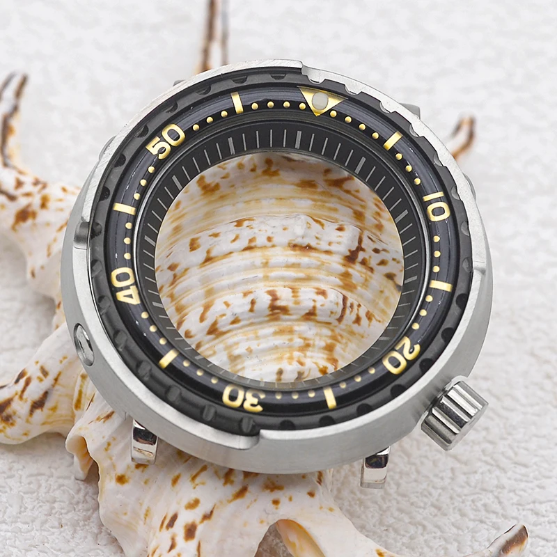 

NH35 Case Seiko Mod Tuna Canned Watch Cases Fits NH35 NH36 Japan Automatic Movement 20ATM Waterproof Men Diving Watch Case