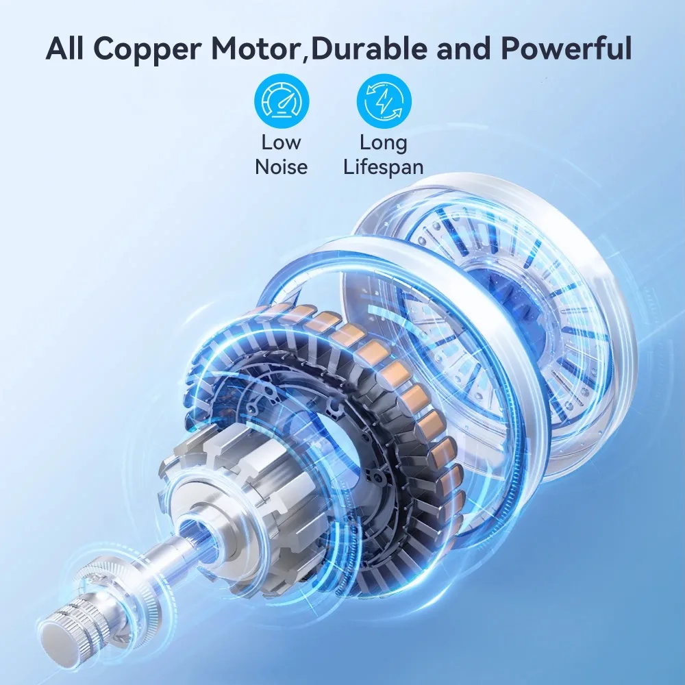 مروحة نافذة مزدوجة 9 بوصة 3 سرعات مع شاشة حشرات قابلة للإزالة، مجمعة بالكامل، (22 بوصة إلى 33-1/2 بوصة)، أبيض