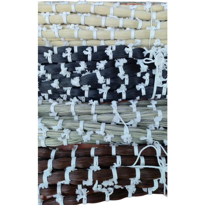 500g White/black/brown/gray Stallion Horse Tail Hair Cello Viola Violin Bow Hair, Real Horsehair High Quality Horsetail