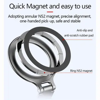 2025 磁吸冷靴手機支架轉接器,附 1/4 吋螺絲 Magsafe 手機三腳架支架,適用於 iPhone 16-12 單眼相機監視器 6 最佳銷售 Magsafe 相機手柄 - №4