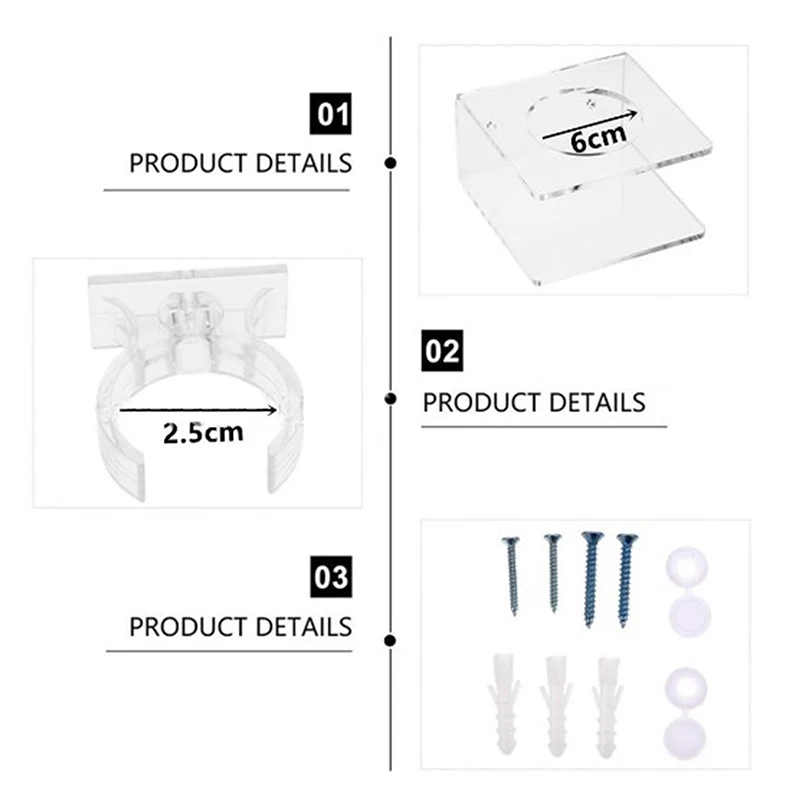 Universelle klare Acryl Rack Lichtschwert Display Wand halterung Licht Säbel Wandre gal Lichtschwert Laser Schwert lig Stand