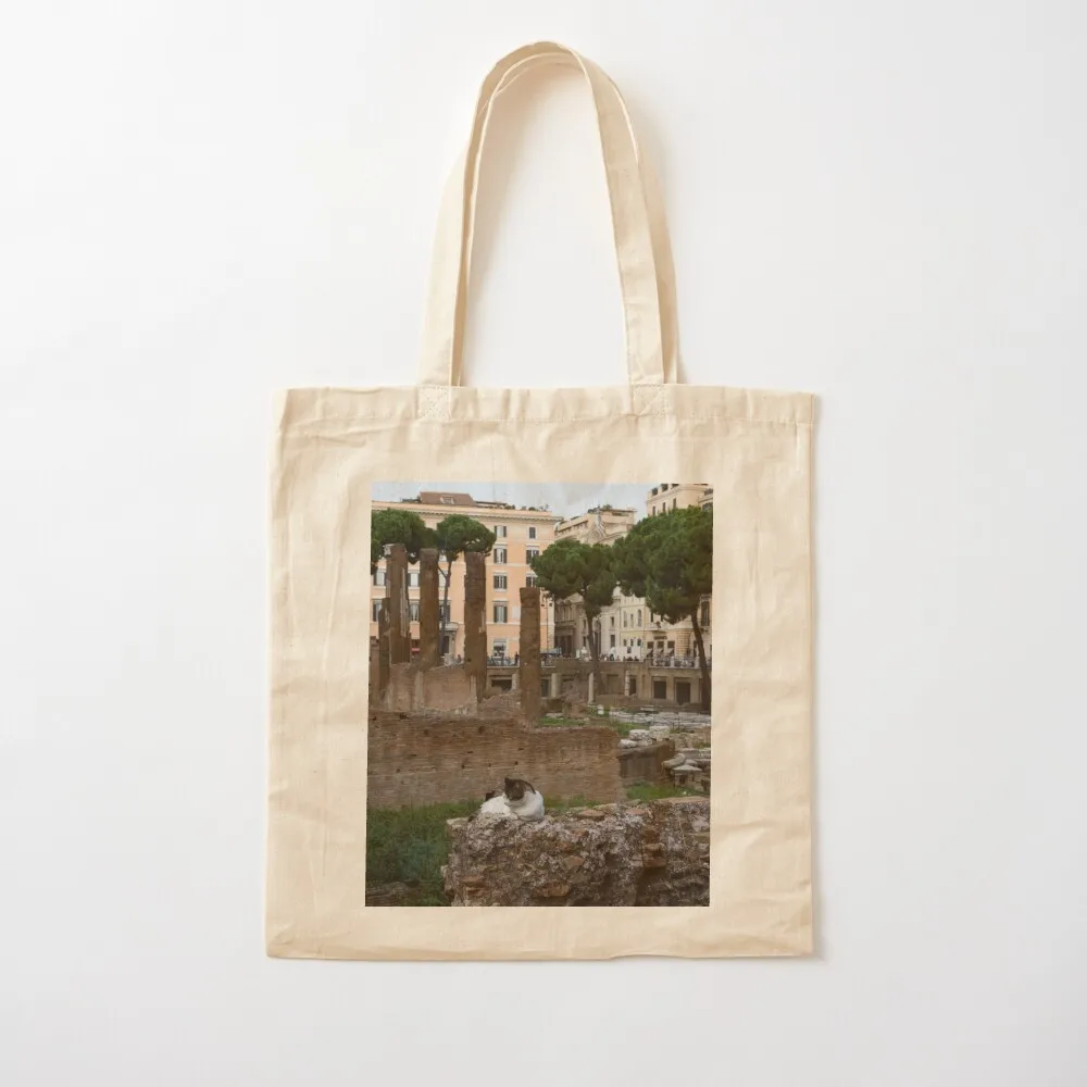 

Oh So Rome - Cats, Umbrella Pines and Ancient Ruins Tote Bag сумка на заказ Сумки женские Большая сумка холщовые сумки Canvas Tote