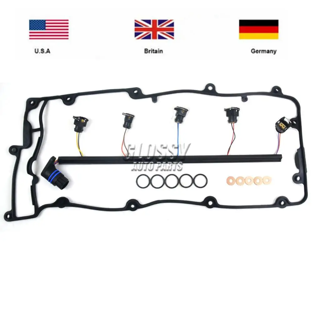 

WAP03 fits for Land Rover Discovery 2 MK2 & Defender TD5 Fuel Injector Harness & Rocker Gasket - AMR6103 LVP000020