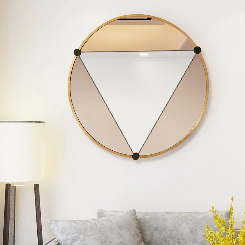 Miroir Mural Tinted Mirror Metal Decorative Mirror Accent Mirror Hotel Design