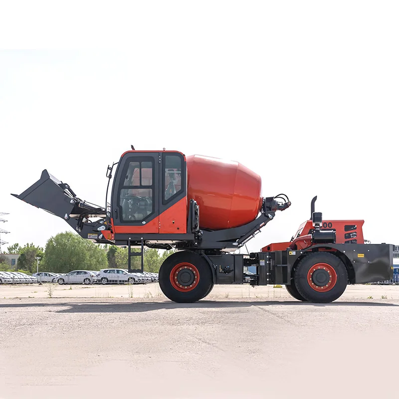 Powerful 1.5 Cubic Meters Concrete Mixer Truck For Ready Mix Plant 8x4 Chassis And Efficient Mixing Ready Mix Concrete Truck