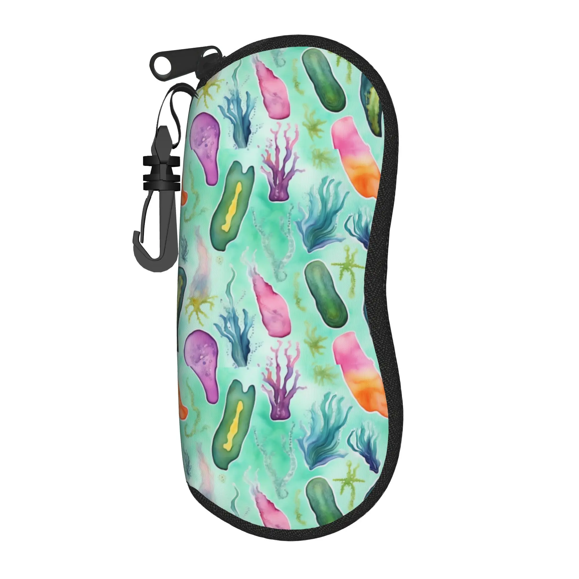 Lovely Cartoon Glasses Case Underwater World Octopus Accessories  Box  Sunglasses Protector Ins Style Sunglasses Box