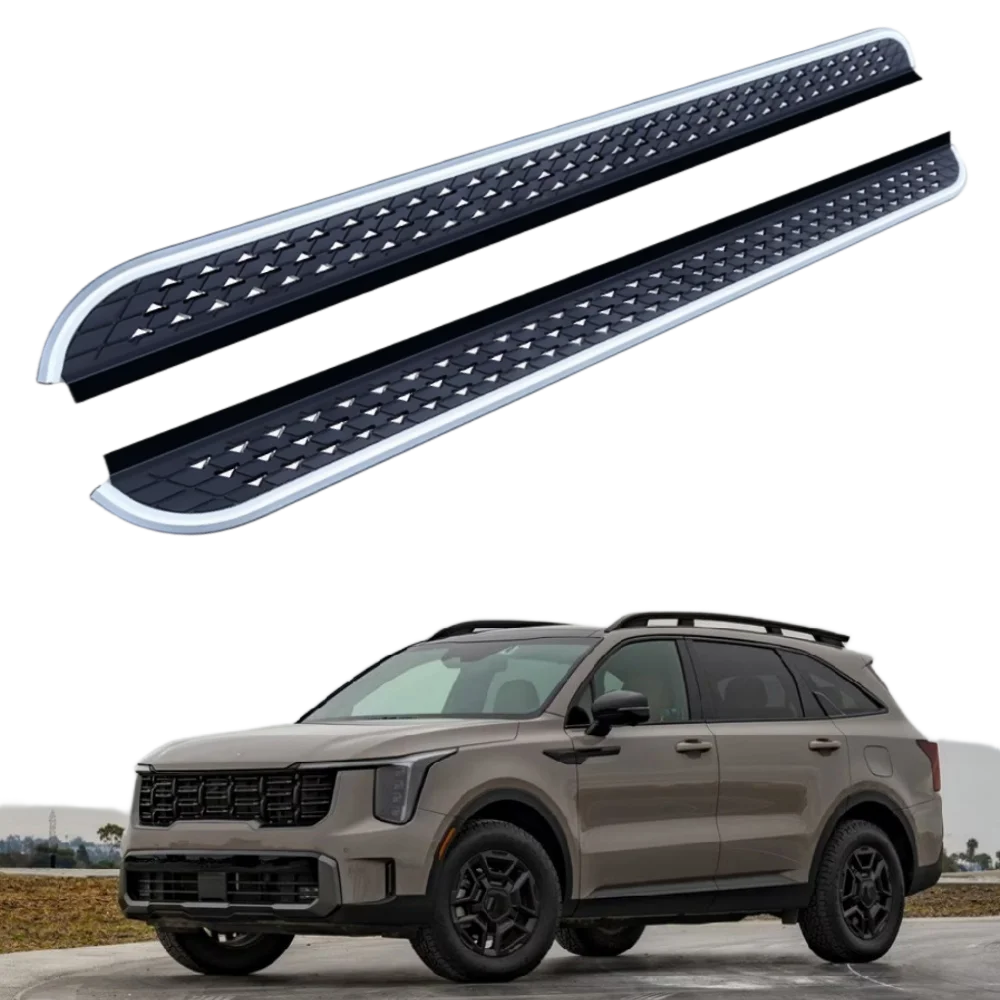 

Vulixyuan 440 LBS Aluminum Running Board Compatible with Kia Sorento MQ4 2021-2025 Side Steps With non-slip texture 2PCS