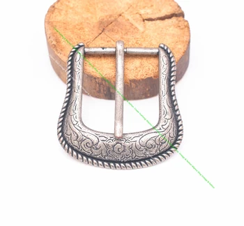 Lina boczna Rodeo Western Texas kowbojska klamra antyczny srebrny skórzany pasek ze sprzączką pasuje na pasek 37mm