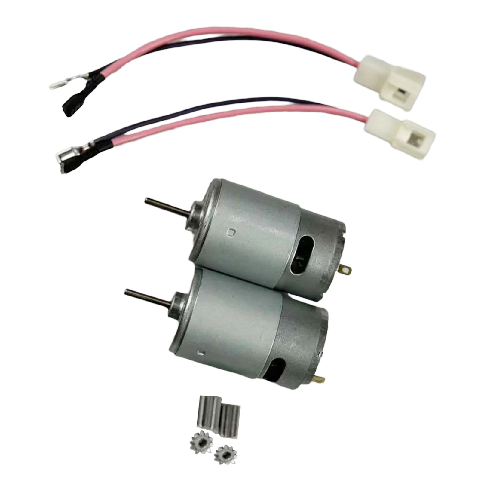 2pcs 24V RS555 Electric Motor 40000RPM Electric Motor Drive Engine With Cooling Fan For Motor Upgrade For Children Ride On Car