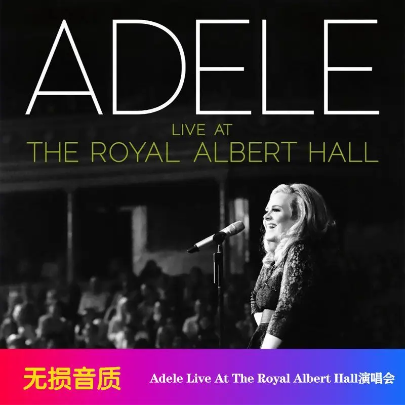 

Music Audio CD Adele Live At The Royal Albert Hall Burned Concert Disc Lossless Sound Collectible Only CD No Cover & Lyrics Book