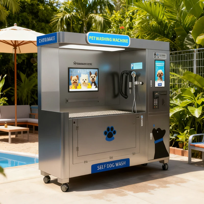 Automatic Pet Grooming Machine Self Service Dog Washing Station with Payment System for Retail Pet Shop Customize