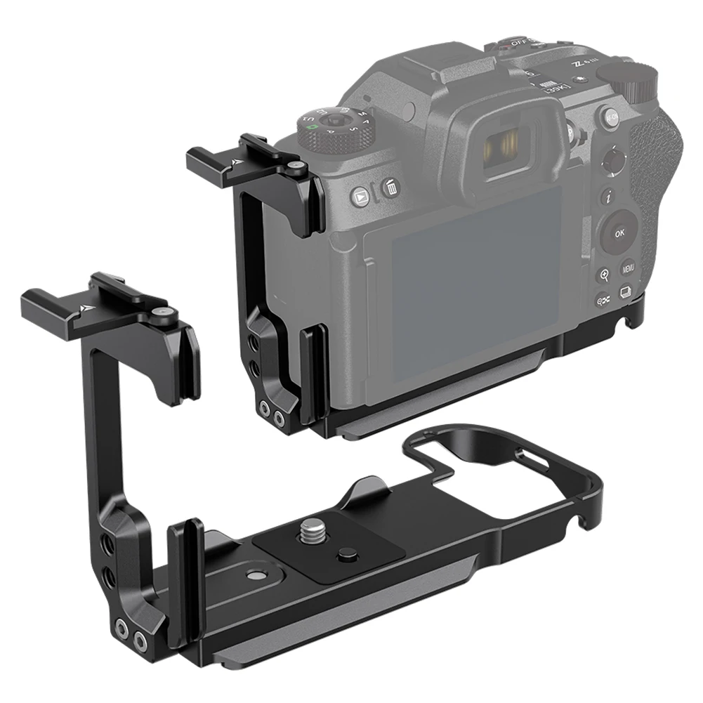 

1/4 Inch Vertical Shoot DSLR Camera L Bracket Vertical Switching Tripod Quick Release Plate for Nikon Z6III Camera Accessories